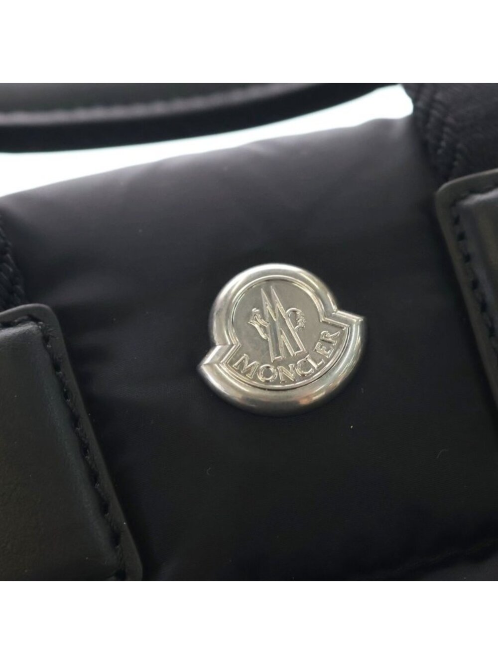 Moncler Caradoc Micro 2-Way Shoulder Bag Black - Picture 6 of 6